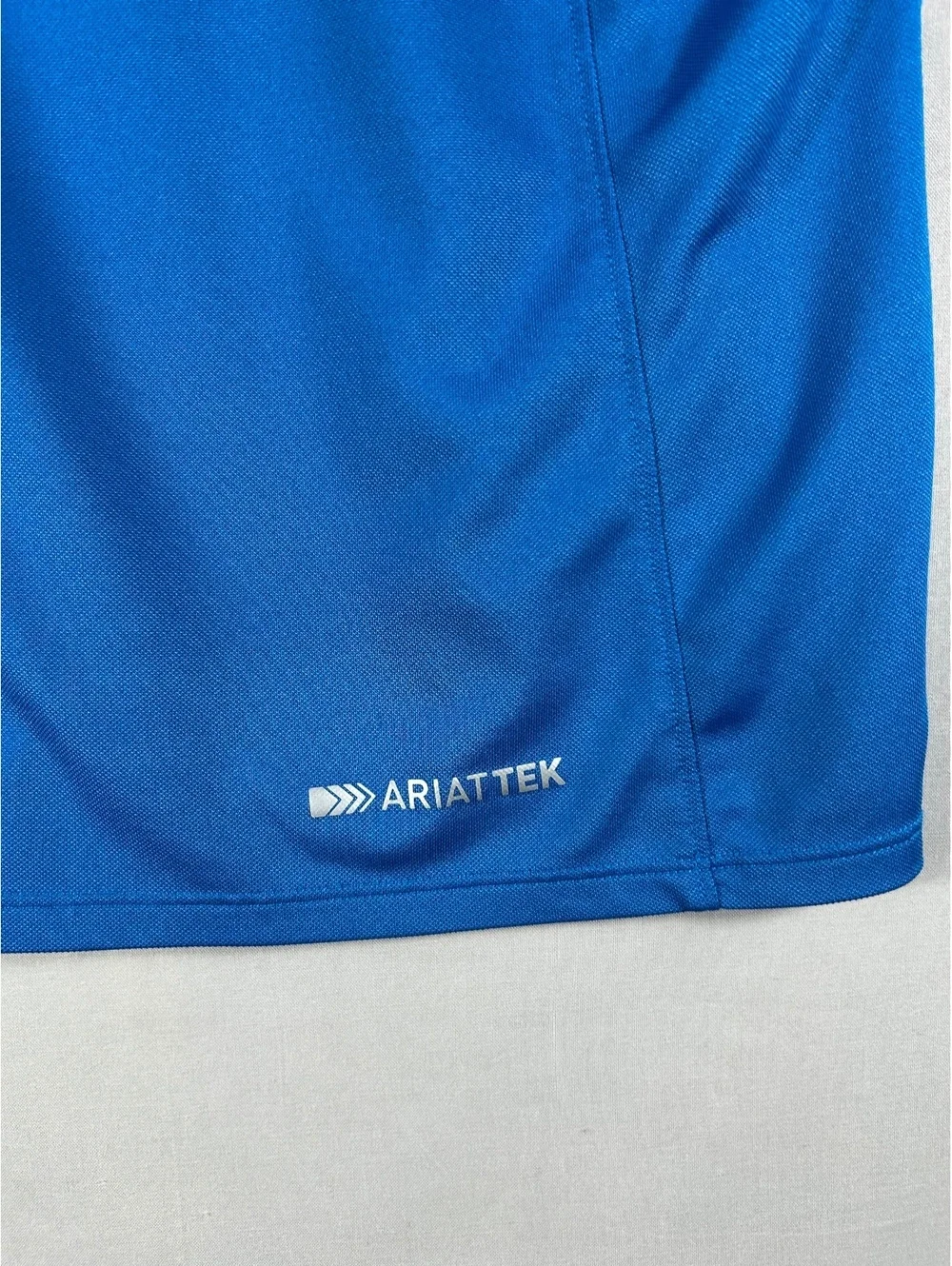 Ariat Tek Youth Blue Quarter-Zip Light Weight Jacket Medium